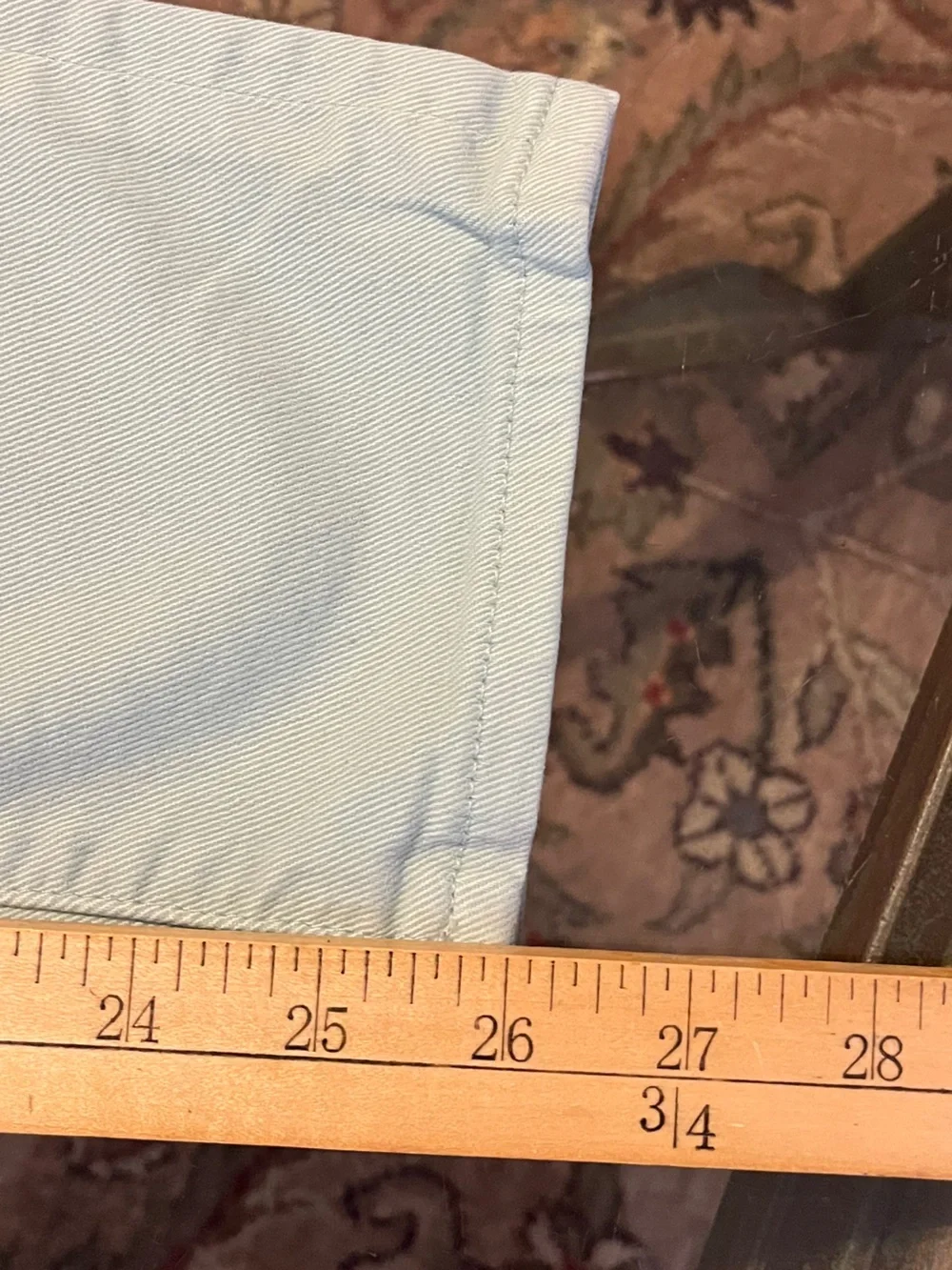 J.Crew Toothpick Jeans 28P Light Mint Skinny Ankle Denim